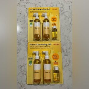 Manyo Pure Cleansing Oil 4x200ml + 2x55ml Bundle Korea Vegan Makeup Remover